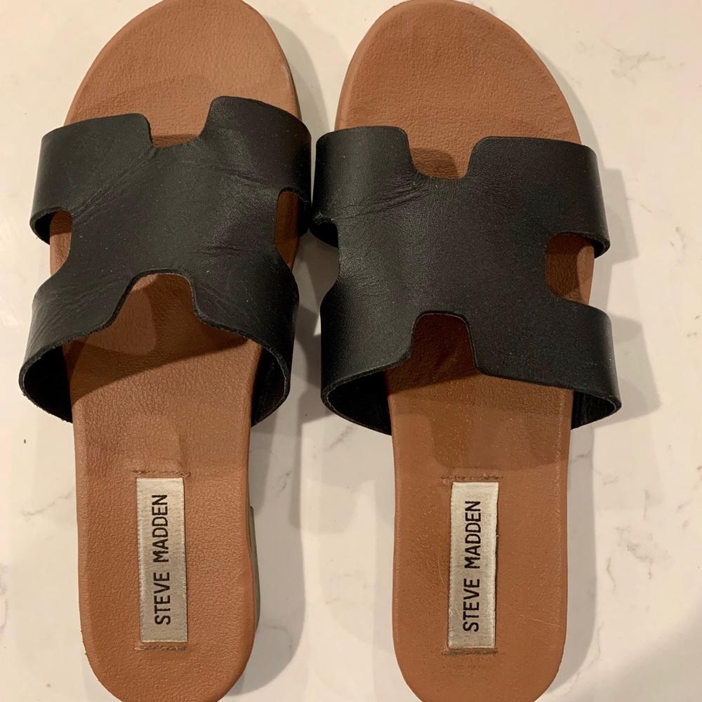 Steve Madden Dariella Leather Sandals